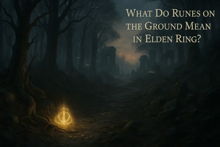 What Do Runes on the Ground Mean in Elden Ring?