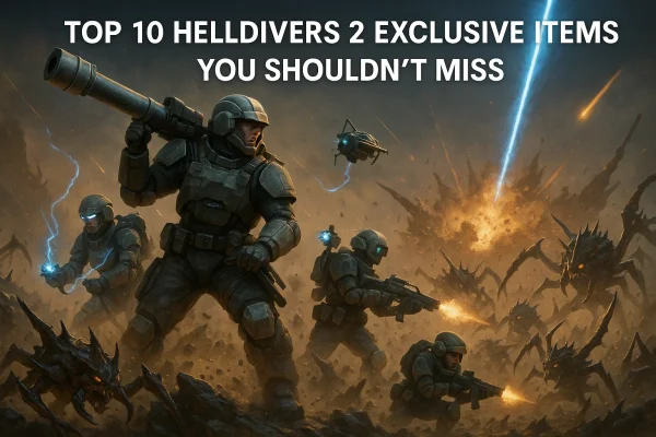 Top 10 Helldivers 2 Exclusive Items You Shouldn’t Miss