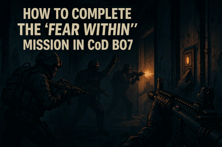 Mastering the “Fear Within” Mission in CoD BO7: Complete Guide & Tips
