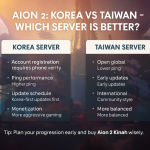 AION 2: Where Is Better to Play — Korea or Taiwan? buy Aion 2 Kinah