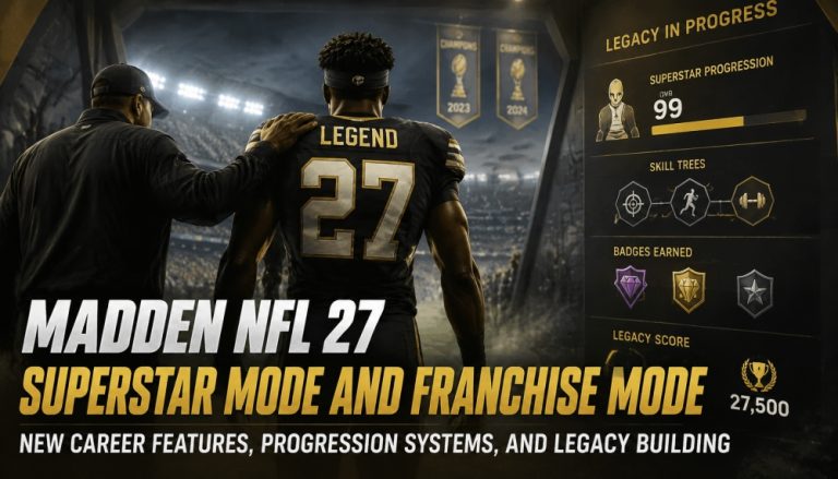 Madden NFL 27 Superstar Mode and Franchise Mode
