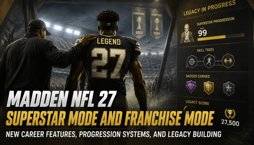 Madden NFL 27 Superstar Mode and Franchise Mode