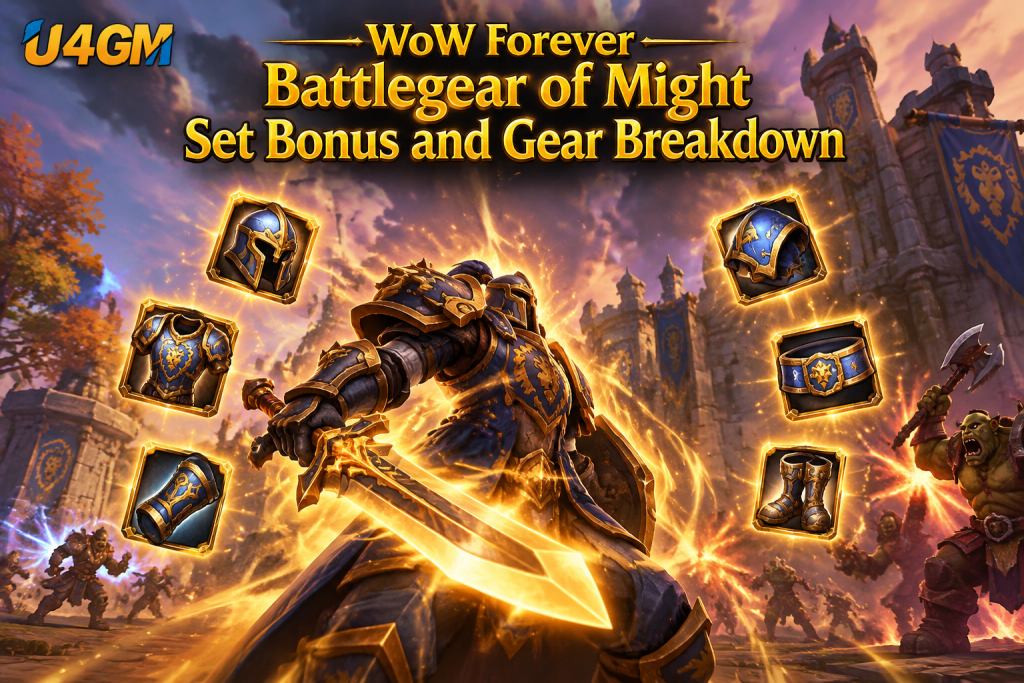 WoW Forever Battlegear of Might Set Bonus and Gear Breakdown