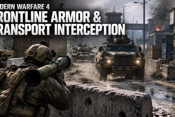 Modern Warfare 4 Invasion Mode Guide: Frontline Armor and Transport Interception